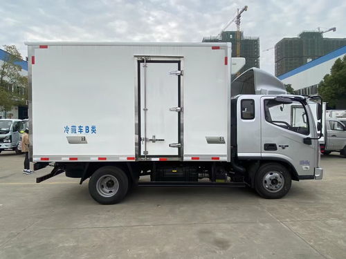 国六蓝牌福田奥铃排半3米7冷藏车 环保与高效运输的理想选择