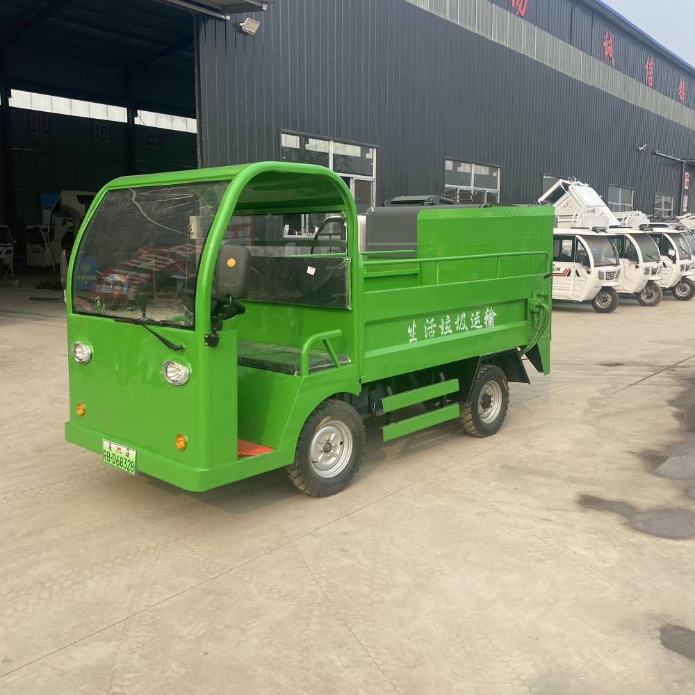 多功能环保专用车辆 后挂挂桶垃圾车与冷冻车的应用与前景