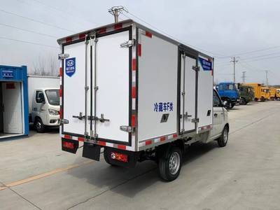 福田小型厢式保温车 汽油机保鲜冷冻车的工厂直销与环保新选择